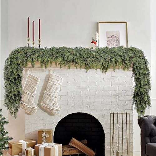 Artificial Cedar Fir Garland 6 Foot