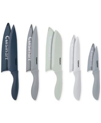 Cuisinart 10-Piece Ceramic Coated Cutlery Knife Set with Blade Guards Deal