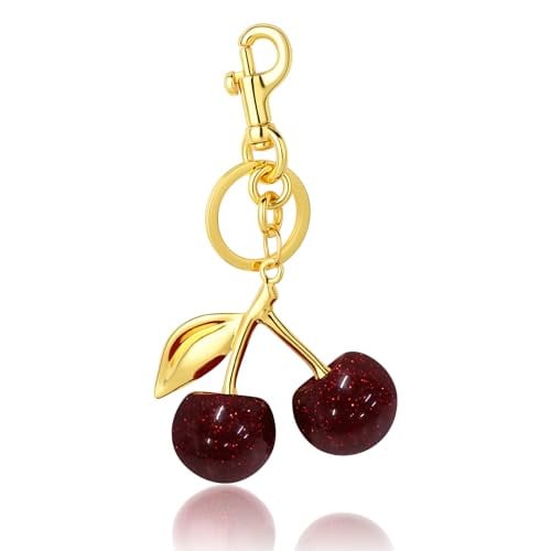 Crumisy Cherry Bag Charms Keychains Gifts Deal