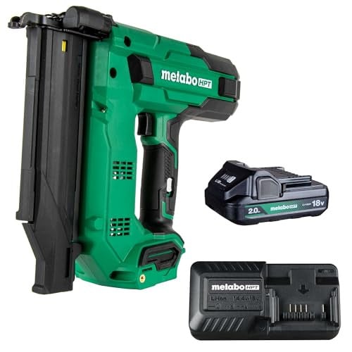 Metabo HPT 18V Cordless Brad Nailer Kit with 2.0Ah Battery