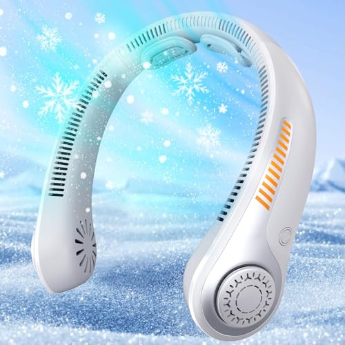 EYERZ Rechargeable Portable Neck Support Fan w/ 5-Speed