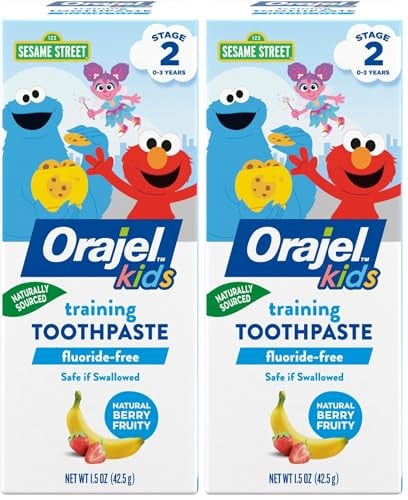 Orajel Kids Toothpaste 2-Pack (1.5oz Tube) Deal
