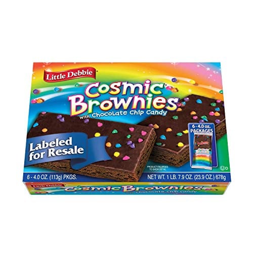 Little Debbie Cosmic Brownie Single-Serve Caddie, Chocolate, 4 Ounce (Pack of 6) Deal