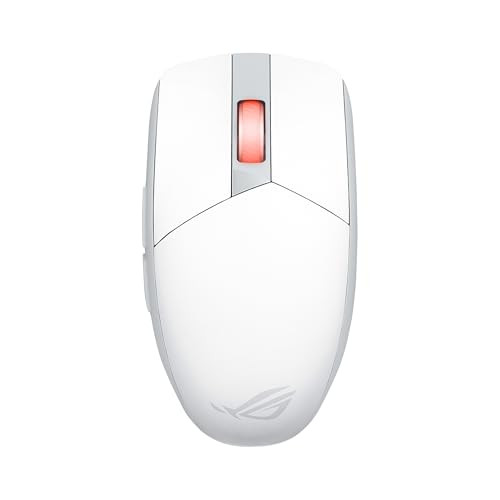 ASUS ROG Strix Impact III Wireless Gaming Mouse, White