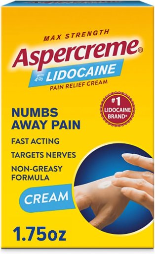 Aspercreme 1.75-Oz 4% Lidocaine & Aloe Pain Relief Cream