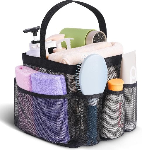 Portable Quick-Dry Mesh Shower Caddy 8-Pockets Deal