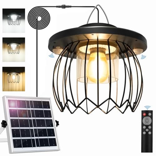 Solar Pendant Lights for Outdoor and Indoor