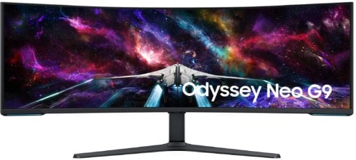 Samsung 57" Odyssey Neo G9 240Hz Dual 4K Curved Gaming Monitor + 27" 100Hz IPS Monitor (EDU/EPP Deal) Deal