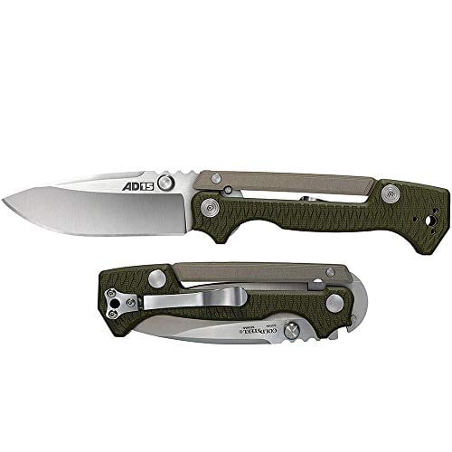 Cold Steel AD-15 Tactical Folding Knife 3.5" S35VN Steel Ultra-Sharp Spear Point Blade Deal