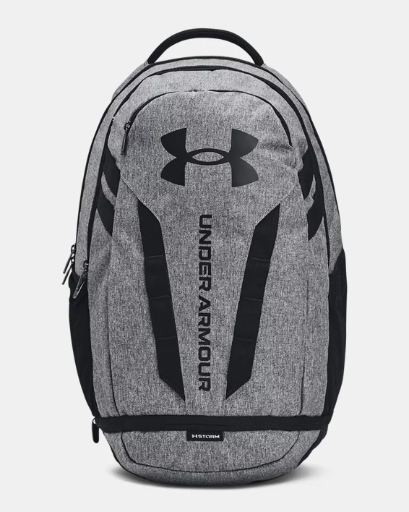 Under Armour UA Hustle 5.0 Backpack (Black / Graphite Medium Heather OR Black / Metallic Gold)