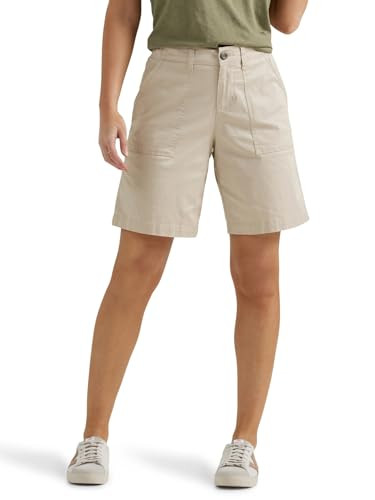 Lee Women's Ultra Lux Comfort Utility Bermuda Shorts