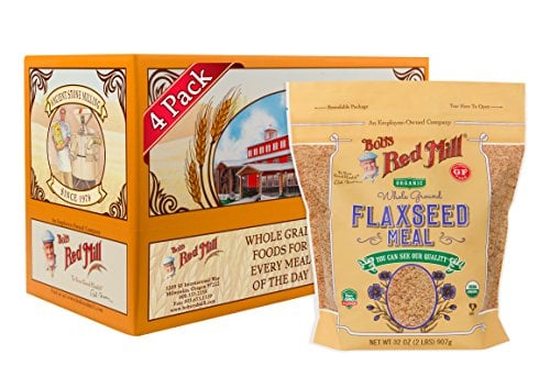 Bob's Red Mill Organic Flaxseed Meal 4-Pack 32-Oz