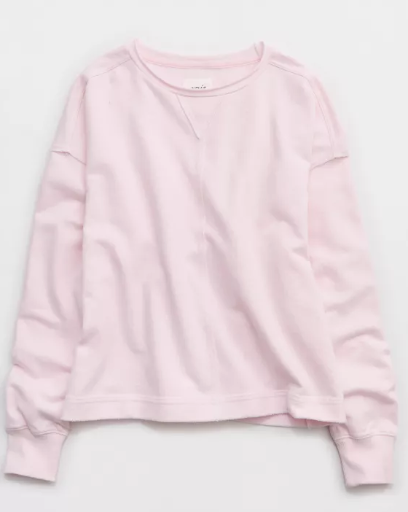 Aerie Vacay Crew Sweatshirt Deal