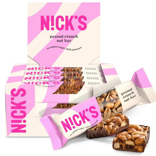 Nick's Peanut Crunch Nut Bar 24-Count