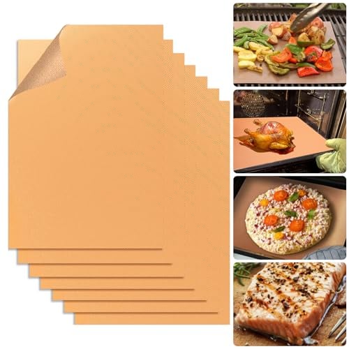 Grill Mats for Outdoor Grill, Set of 7 Heavy Duty Grilling Mats, 15.75 x 13 Inch Deal