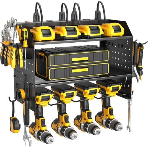 ZESEN Power Tool Organizer with Charging Station