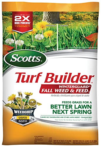 Scotts Turf Builder WinterGuard Fall Weed & Feed3, 34.3-Pound Deal