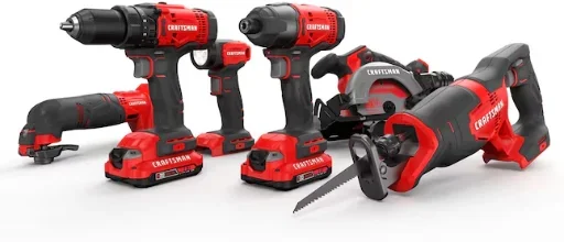 CRAFTSMAN V20 20-volt Max 6-Tool Power Tool Combo Kit with Soft Case Deal