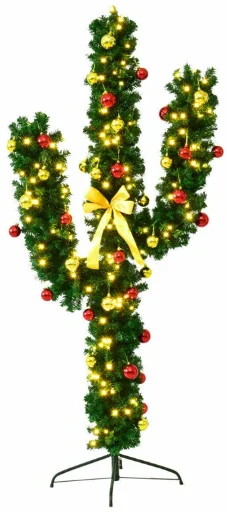 5' Pre-Lit Pine Artificial Christmas Tree with 90 Lights
