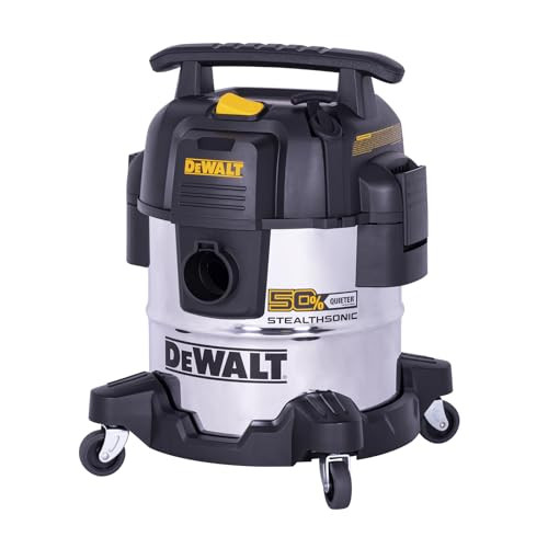 DeWALT 5-Gal 4-HP Stealthsonic Wet/Dry Shop Vacuum w/ Attachments
