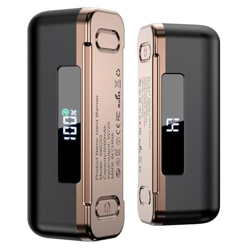 10000mAh Hand Warmers Rechargeable Power Bank