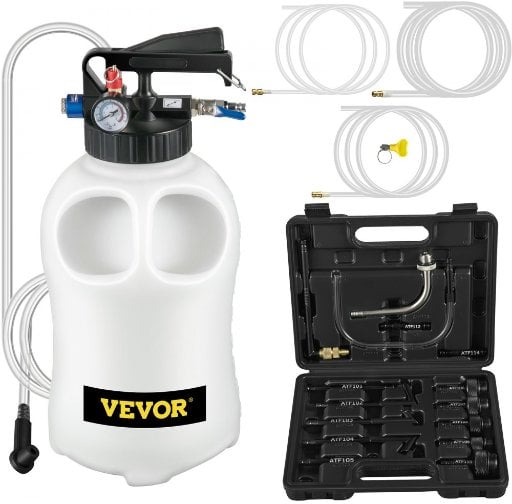 VEVOR 10L Transmission Fluid Pump w/ 14 Adapters Deal
