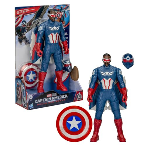 Marvel Avengers Captain America: Brave New World Flight Mode Action Figure 9-Inch-Scale