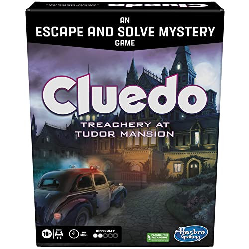 Clue Board Game Treachery at Tudor Mansion