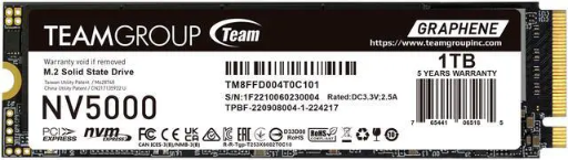 Team Group NV5000 M.2 2280 1TB PCIe 4.0 x4 NVMe Internal SSD Deal