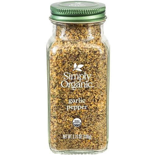 Simply Organic Garlic Pepper 3.73-Oz