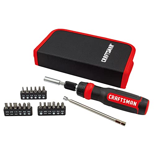CRAFTSMAN 26-Piece Multibit Ratcheting Screwdriver Set