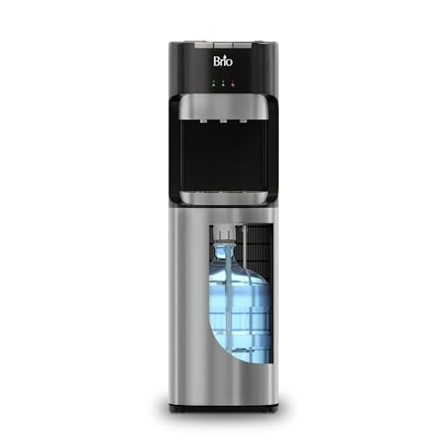 Brio Bottom Loading 5-Gallon Water Cooler Dispenser w/ 3 Temperatures & LED Display