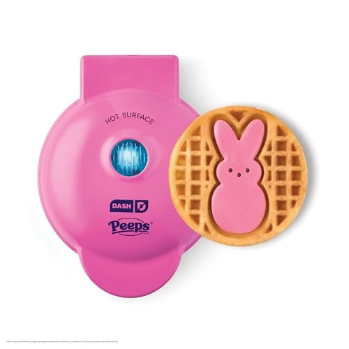 Dash x Peeps Easter Bunny Mini Waffle Maker