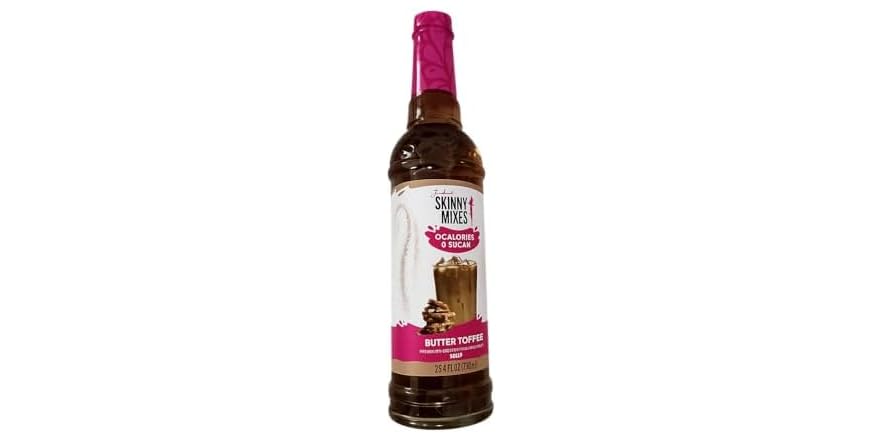 Jordan's Skinny Syrups Butter Toffee Zero Sugar Syrup Deal