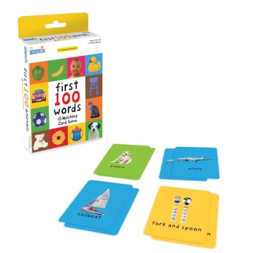 First 100 Words Matching Card Game Deal