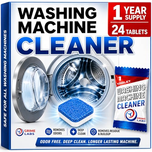 Washing Machine Cleaner Tablets 24 Count