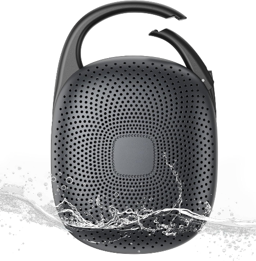 Oraolo Portable Bluetooth Speaker with Integrated Carabiner Clip Deal