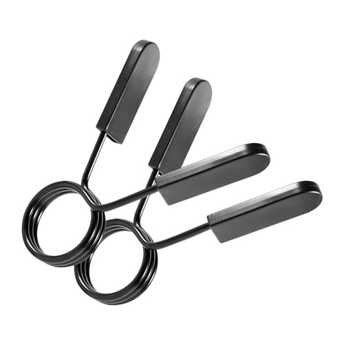 Spring Clip Collars for Olympic Barbell 2-inches (Pair)