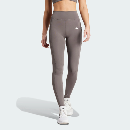 adidas Women's Optime Full-Length Leggings (Olive Strata)