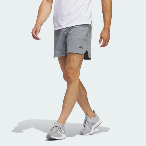 Adidas Men's Axis Woven Training Shorts (Grey Six) Deal