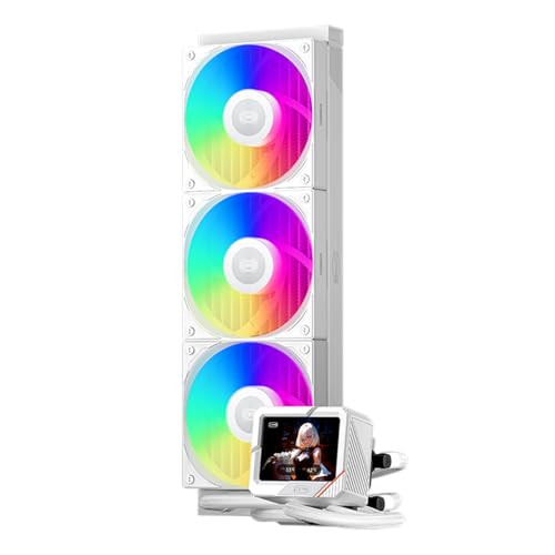 PCCOOLER AIO CPU Cooler GT360 White