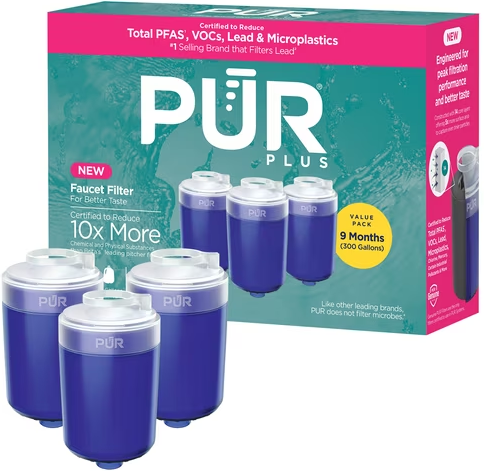 PUR PLUS Faucet Mount Water Replacement Filter Cartridge RF99993 3-Pack Deal
