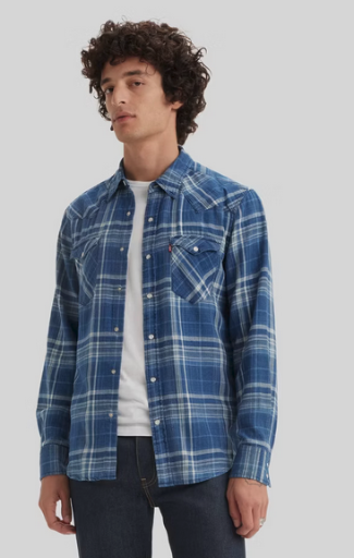 Levi's Men's Classic Fit Long Sleeve Button-Down Western Shirt