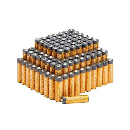 Amazon Basics 100-Pack AA Alkaline Batteries Deal