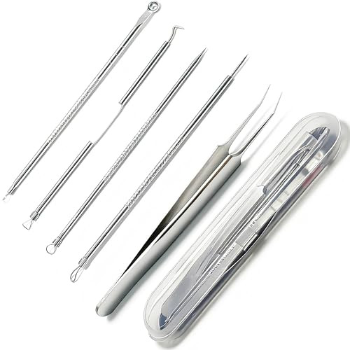 5-Piece Blackhead Removal Acne Extractor Tool Kit