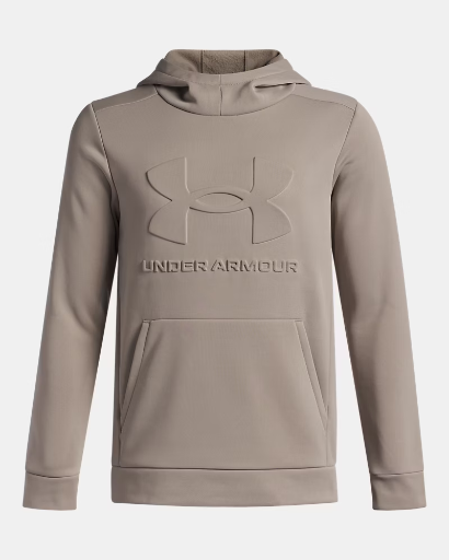 Under Armour Fleece Embossed Boys' Hoodie (Select Colors) Deal
