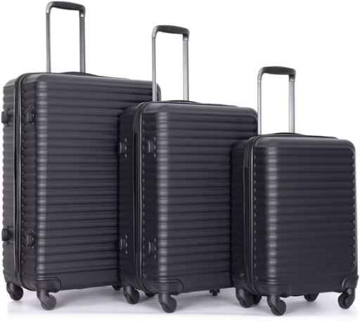 Travelhouse 3 Piece Hardside Luggage Set 20in 24in 28in