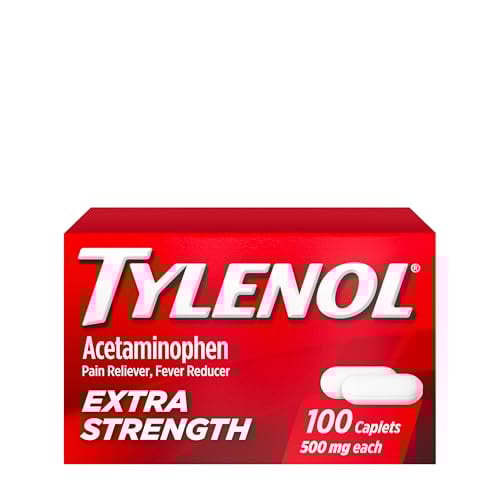 Tylenol Extra Strength Caplets 100-Count Deal