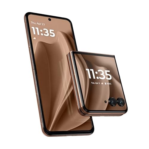 Motorola Moto Razr+ 2025 256GB 12GB RAM Pantone Mocha Mousse Deal