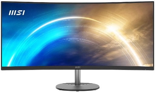 MSI PRO MP341CQ 34" UWQHD 100Hz Curved Monitor Deal